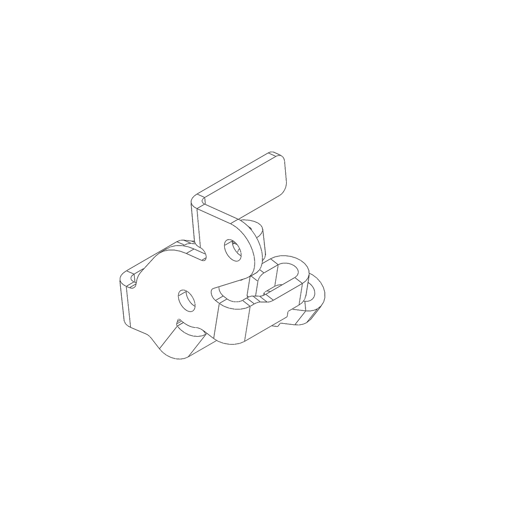 BRACKET, THROTTLE CABLE, REDUCED POWER THROTTLE CAM P0034.2B7