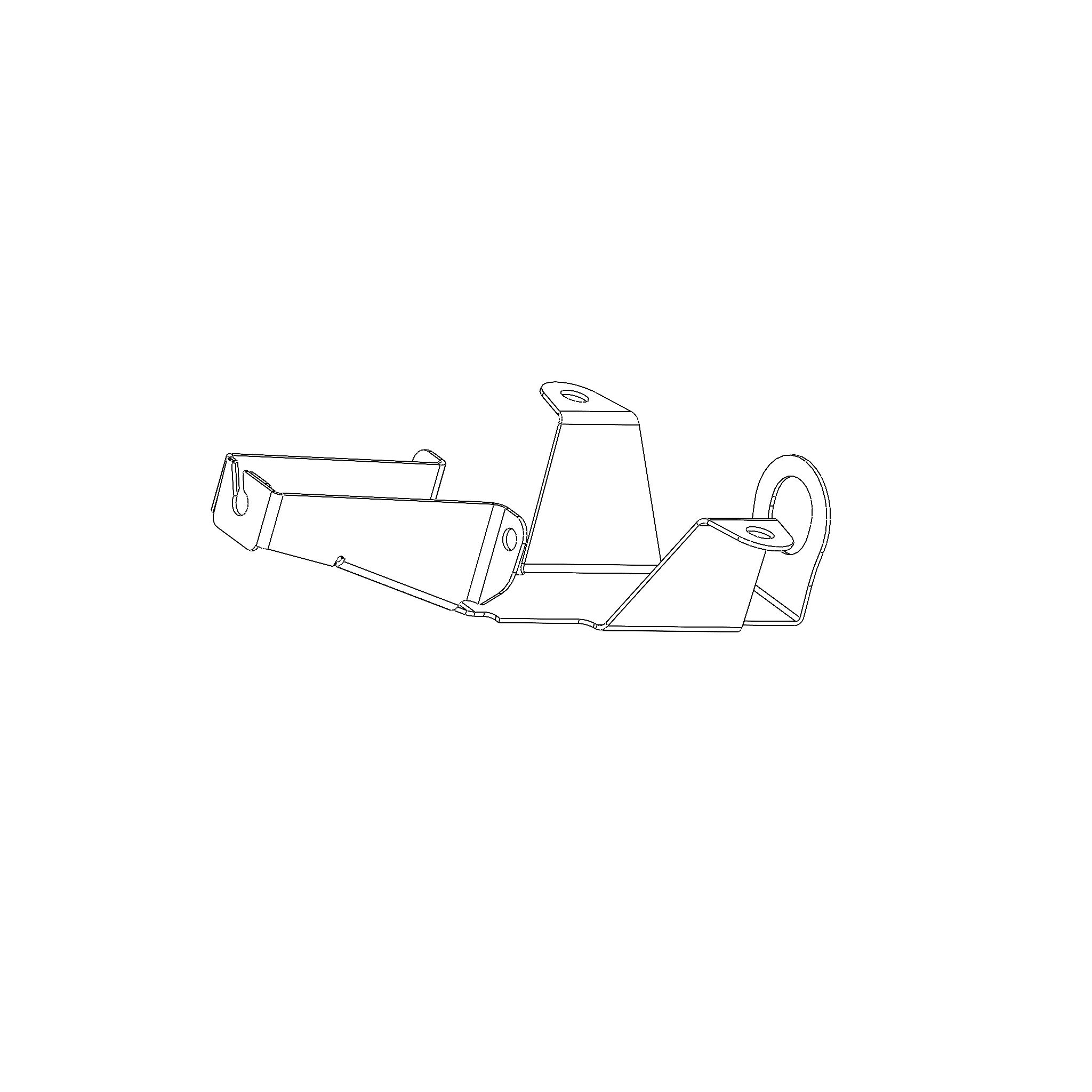 BRACKET, ACTIVE INTAKE SOLENOID P0353.1B7