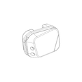 AIRBOX SEAL / THROTTLE CABLE BOOT P0723.1B7