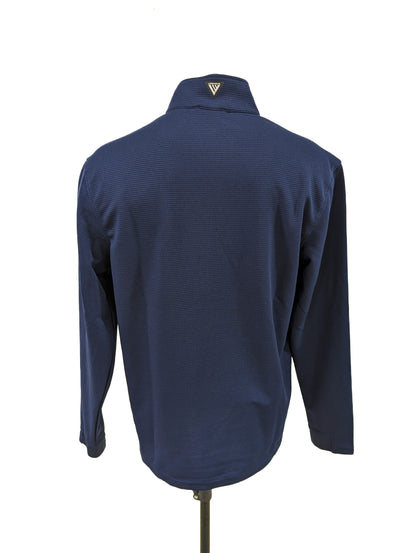 Buell Lightweight Quarter-zip Austin pullover - Navy