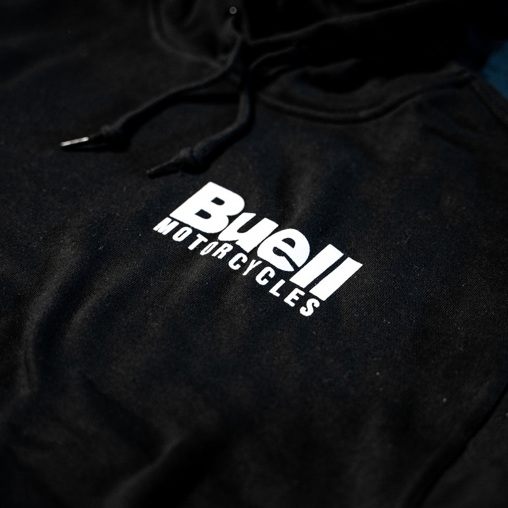 Premium Buell Hooded Sweatshirt (Black)