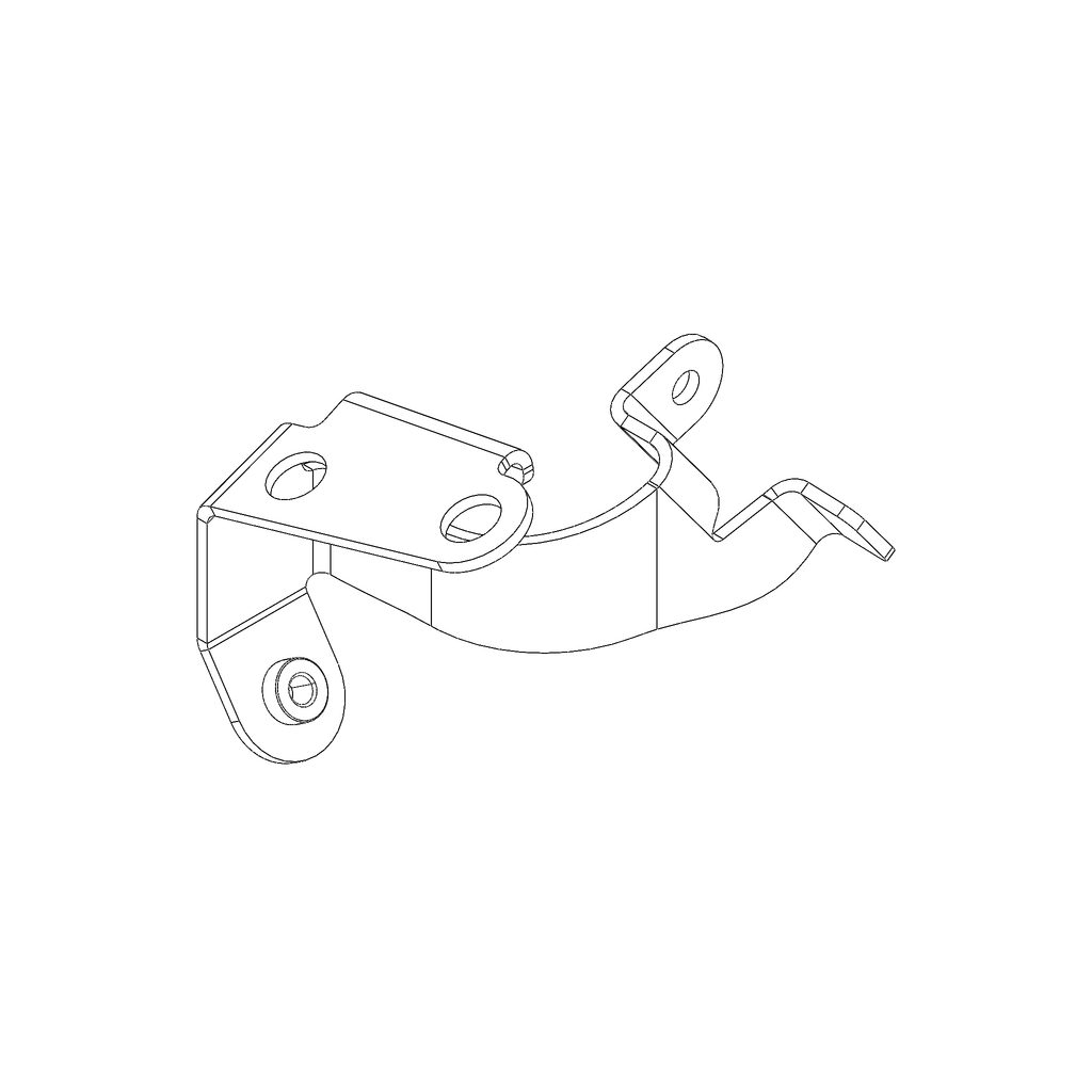 BRACKET, RADIATOR MOUNT, RIGHT Q0023.1B7