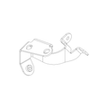 BRACKET, RADIATOR MOUNT, RIGHT Q0023.1B7
