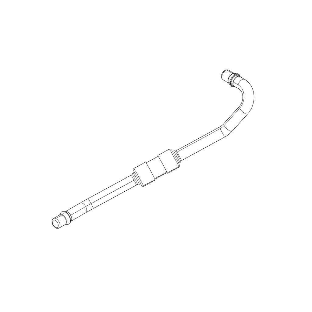 OIL LINE ASSEMBLY, COOLER FEED Q0030.1B7
