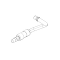 OIL LINE ASSEMBLY, COOLER RETURN Q0031.1B7