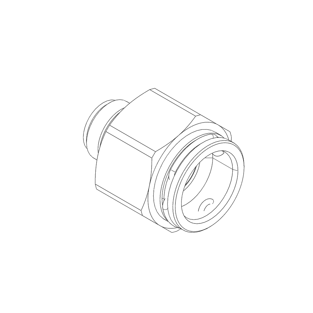 OIL LINE FITTING, JIFFY-TITE 1/2" X 9/16-18 UNF Q0044.1B7 Rev A