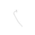 DRAIN HOSE, OVERFLOW BOTTLE Q0235.1B7