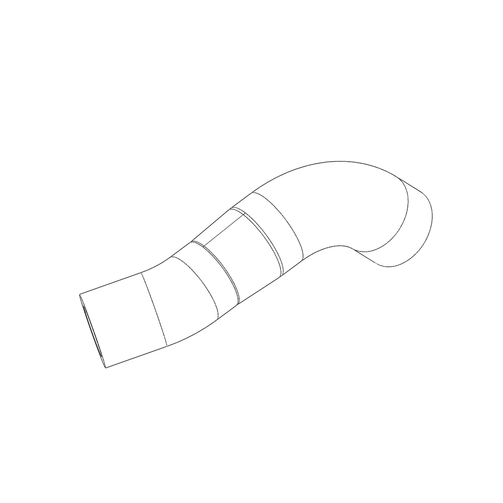 RADIATOR HOSE, RIGHT THERMOSTAT TO RIGHT RADIATOR Q0247.1B7