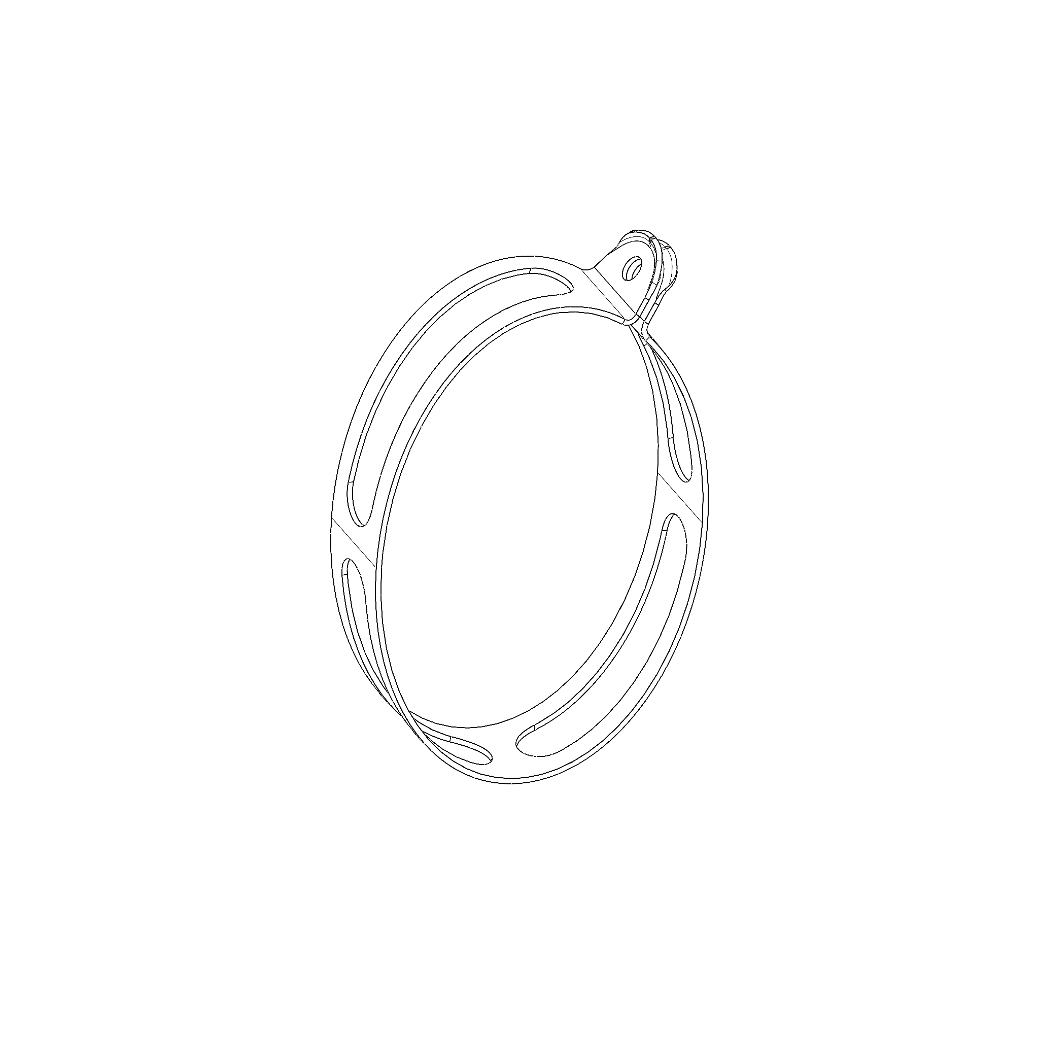 SUPPORT STRAP, SECONDARY MUFFLER S0114.1B7