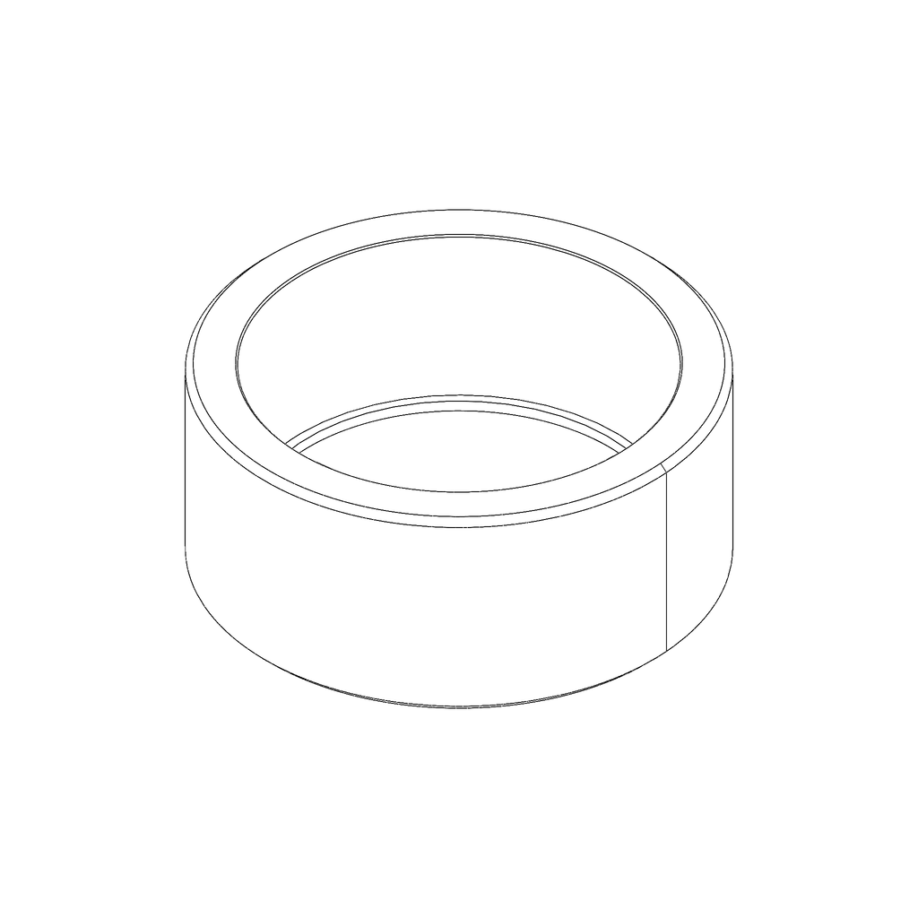 Header Sleeve, Rear S0290.12B8