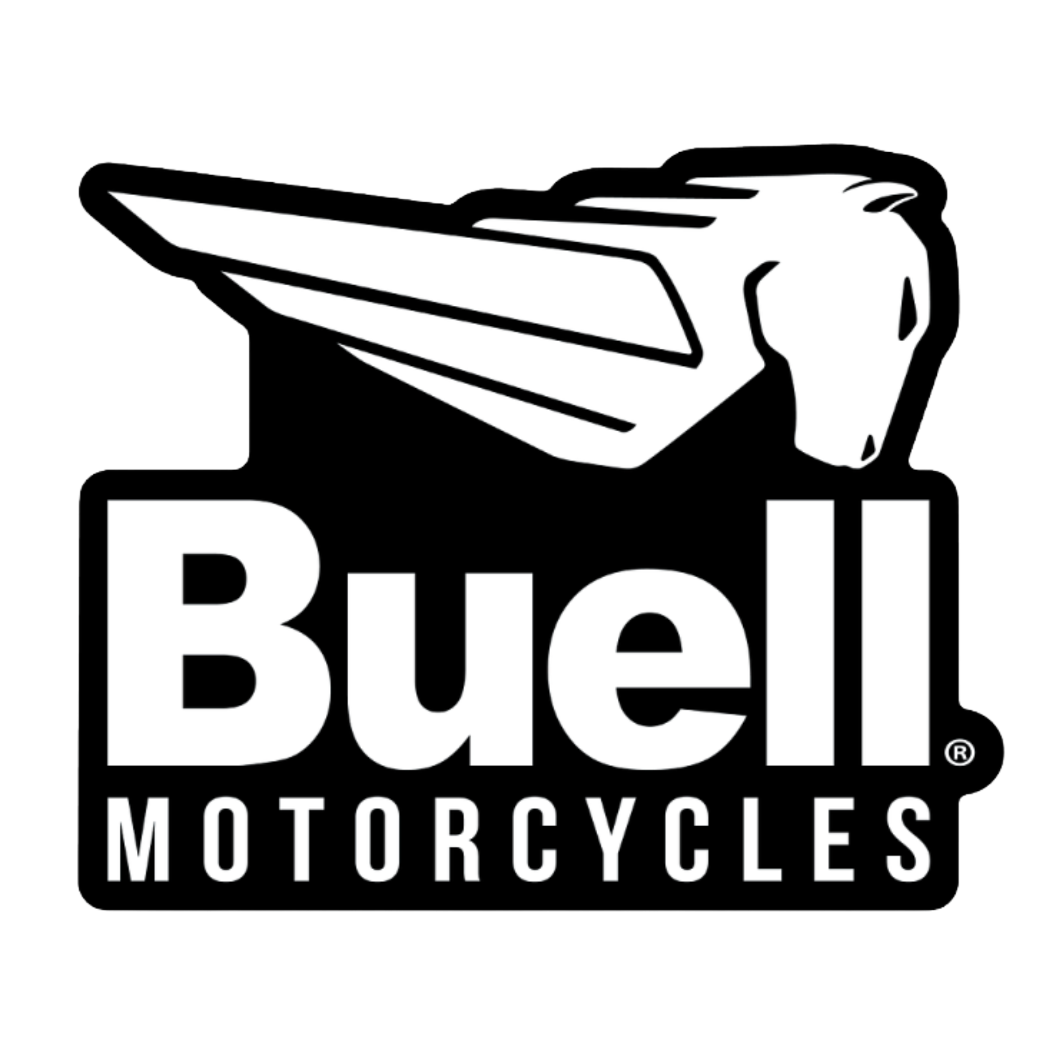 Buell Motorcycle Primary Sticker (4 Pack)