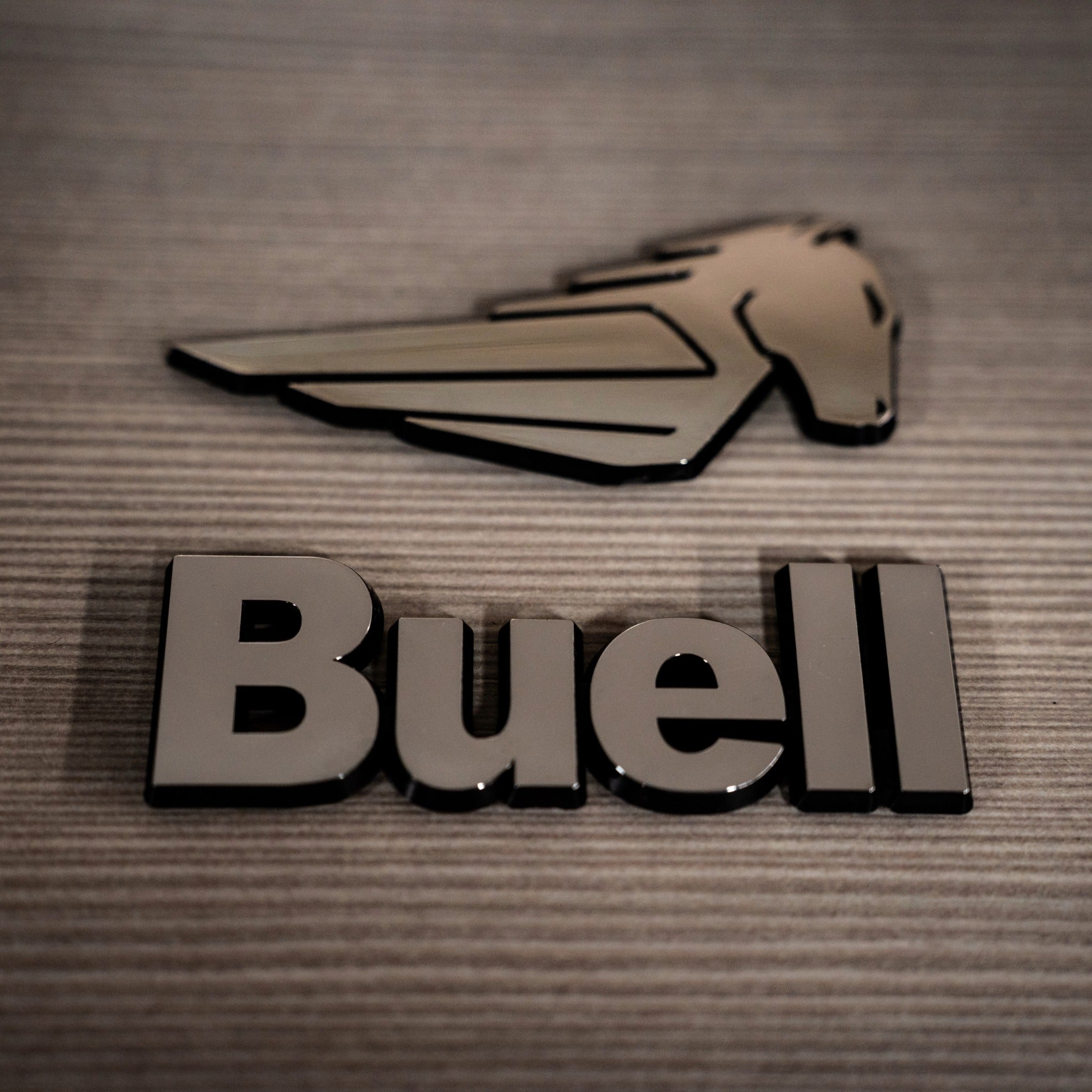 Buell Chrome Badge Pack