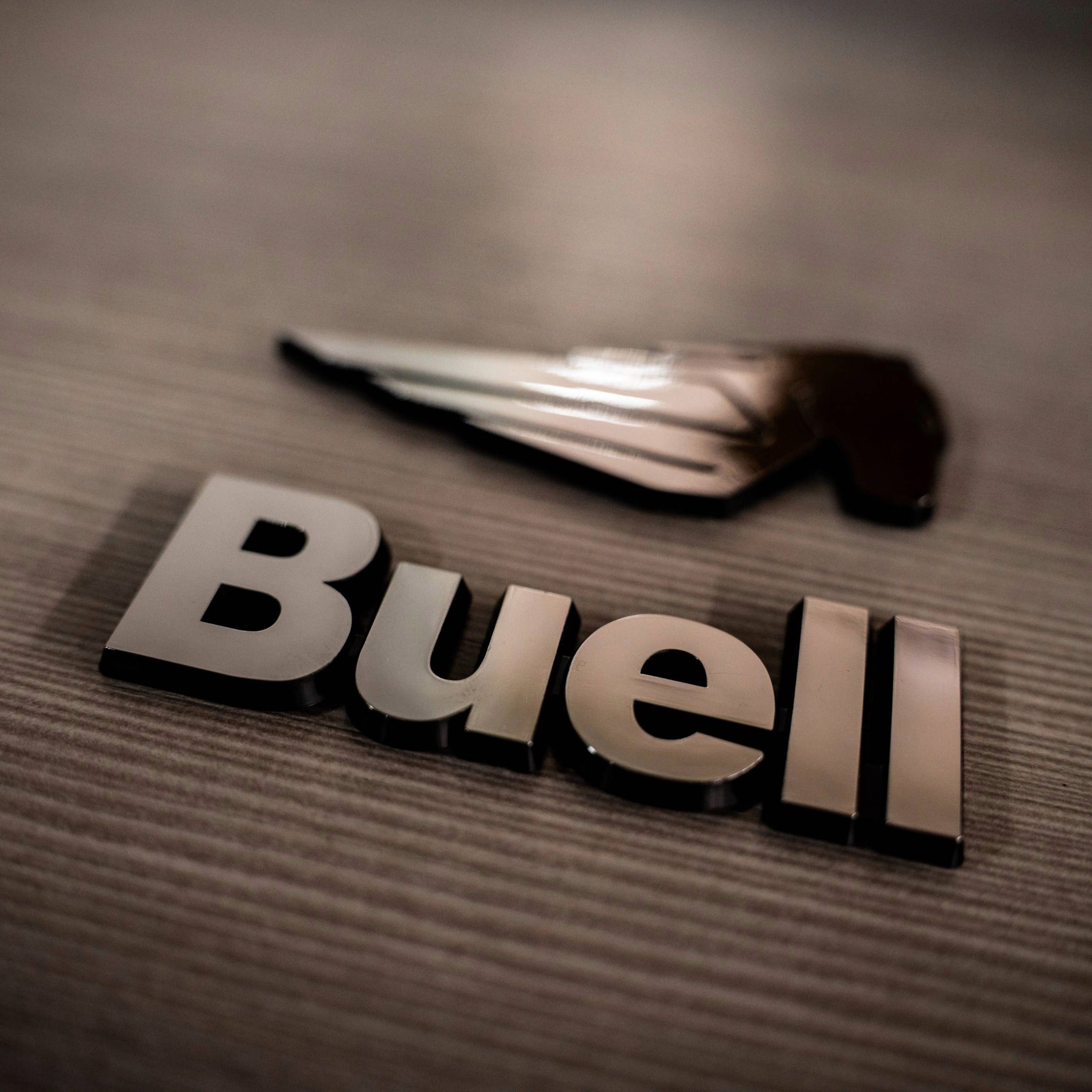 Buell Chrome Badge Pack
