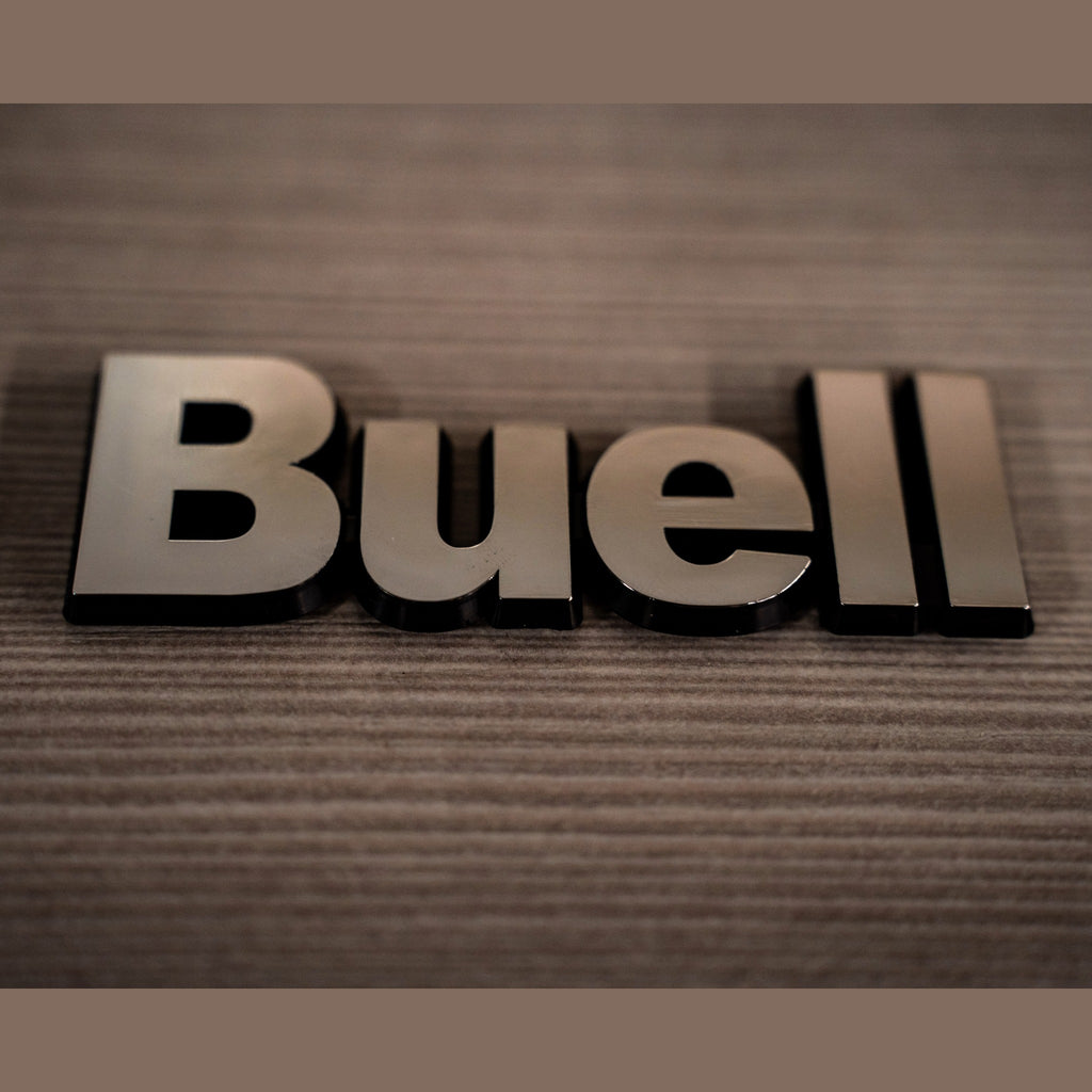 Buell Chrome Badge (Logo)