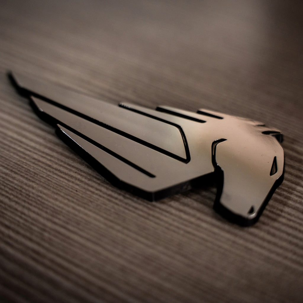 Buell Chrome Badge (Pegasus)