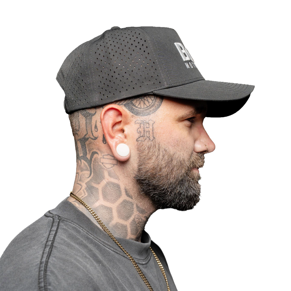 Black Buell Golf Hat