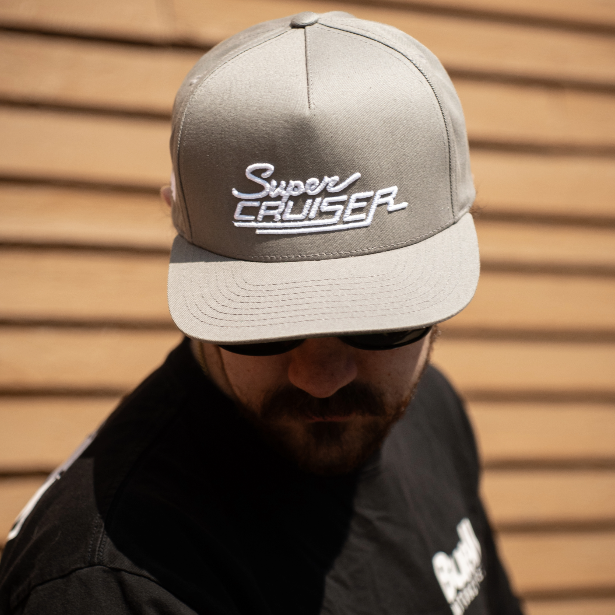 Grey Super Cruiser Snap Back Hat