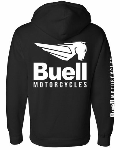 Premium Buell Hooded Sweatshirt (Black)