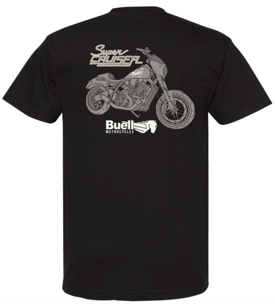 Buell Super Cruiser Tee (Black) – Buell Motorcycle
