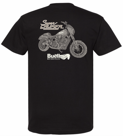 Buell Super Cruiser Tee (Black)