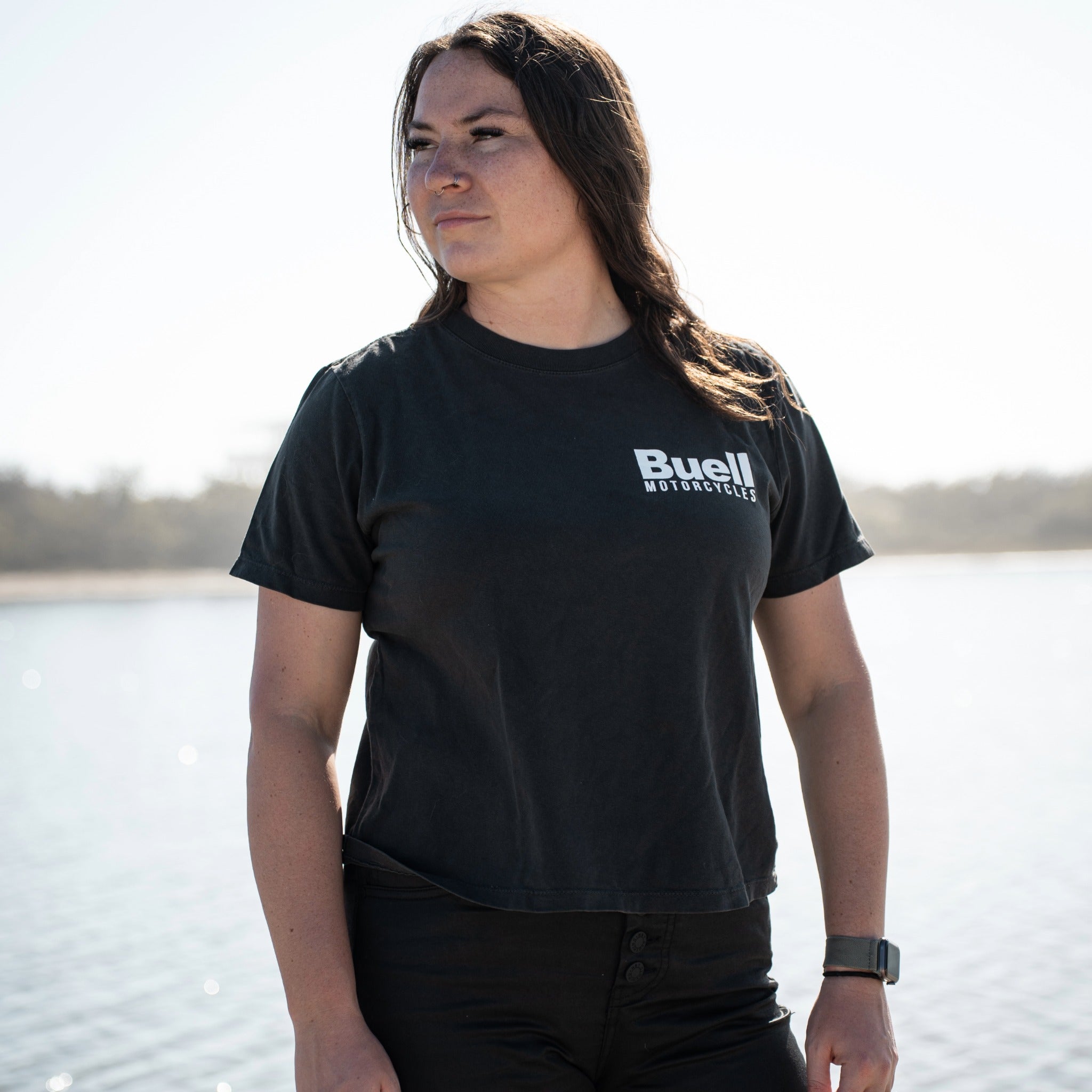 Buell 1190 V-Twin Tee (Washed Black)