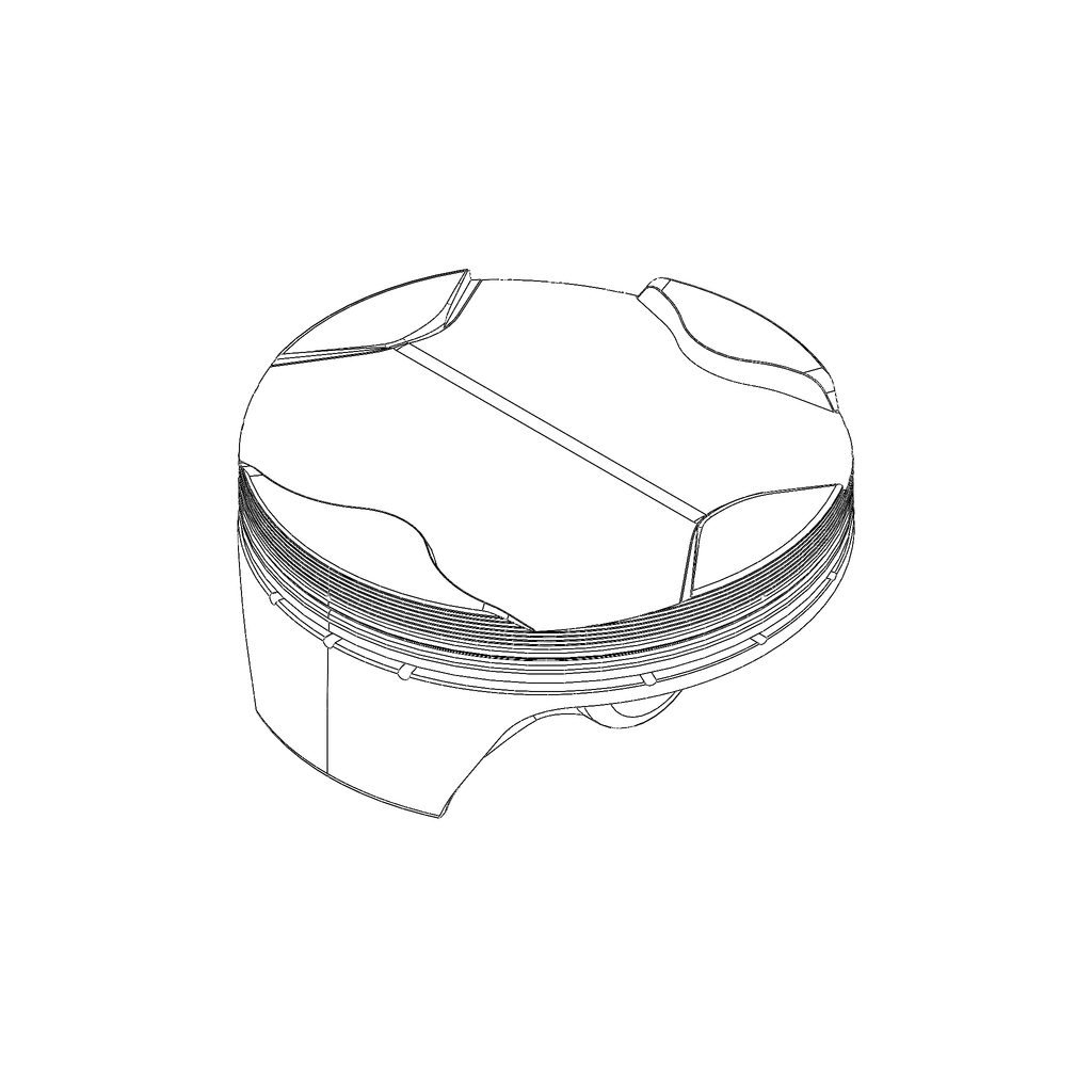 PISTON, MACHINED, 106MM V0206.12B8