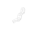 CLUTCH REMOTE RESERVOIR BRACKET (X0875.1B7)