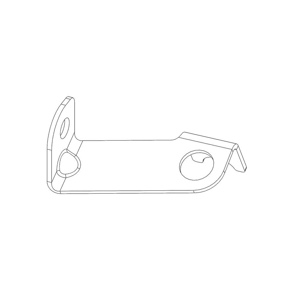 BRACKET, CLUTCH REMOTE RESERVOIR (X0875.1B9)