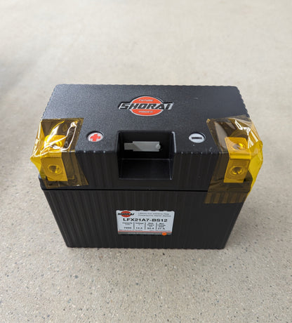 LITHIUM ION BATTERY Y0100.1B7 Rev A