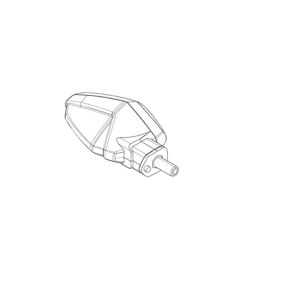 TURN SIGNAL, RIGHT REAR ONLY Y0527.1AY