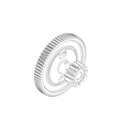 FRICTION CLUTCH (IDLER GEAR, STARTER) Y0538.1AY