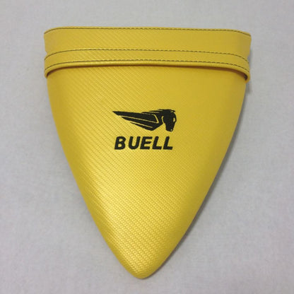 Buell Seat Set - Yellow with Black Embroidery