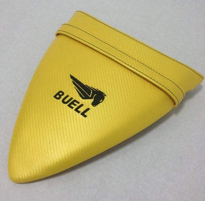 Buell Seat Set - Yellow with Black Embroidery