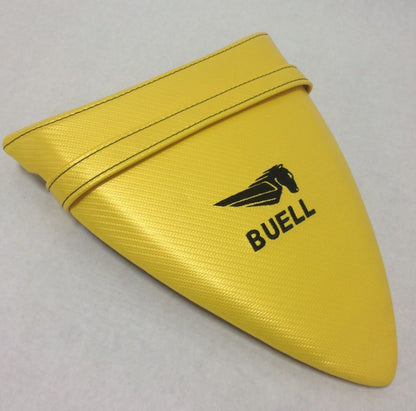 Buell Seat Set - Yellow with Black Embroidery