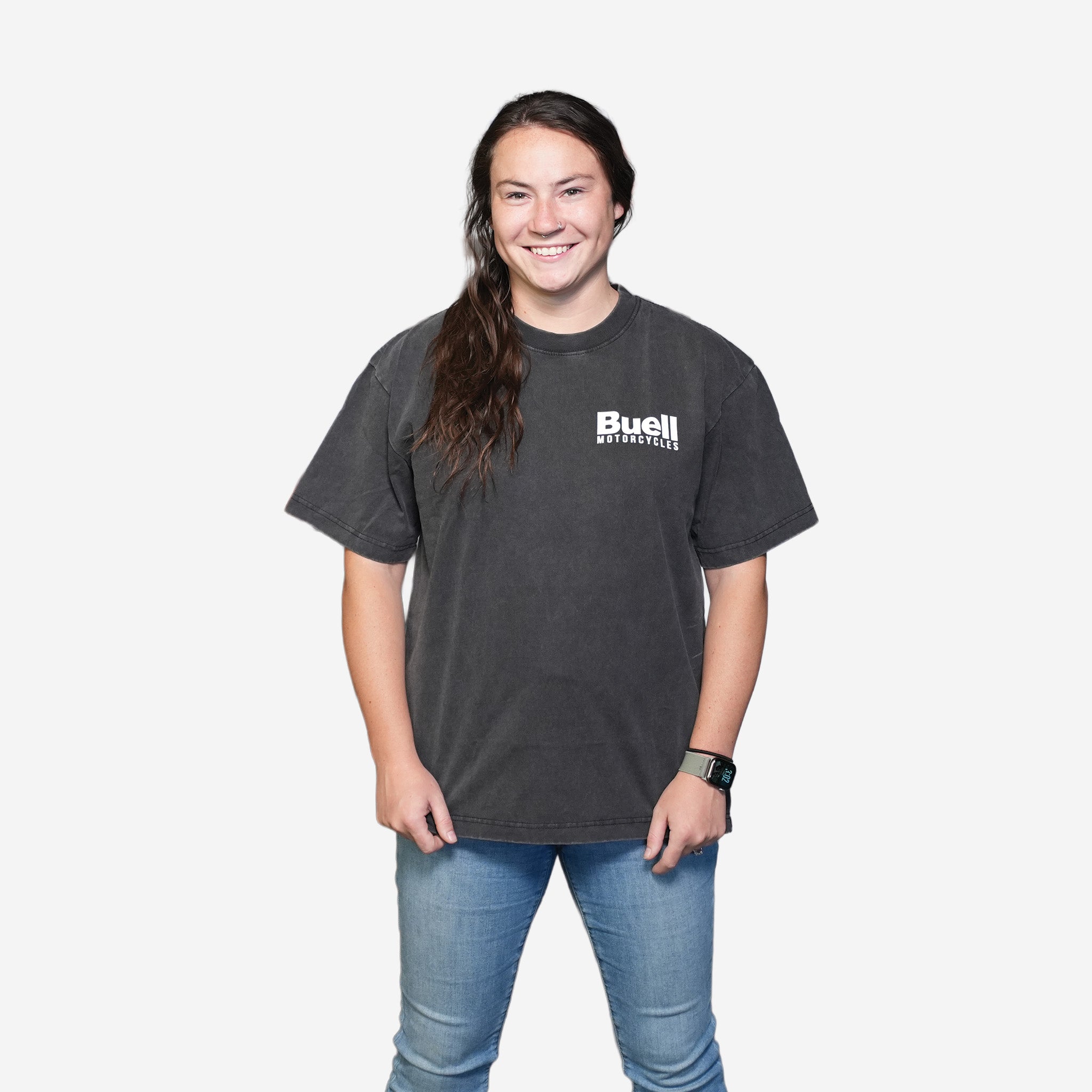 Buell 1190 V-Twin Tee (Washed Black)