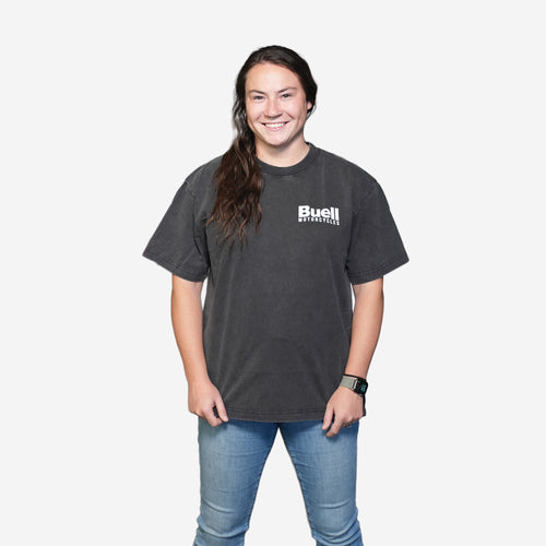 Buell 1190 V-Twin Tee (Washed Black)