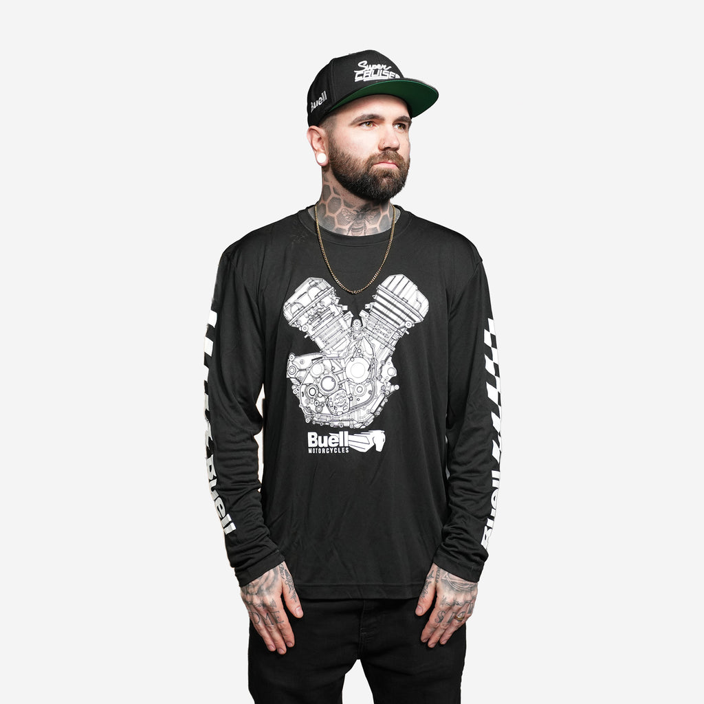 Buell V-Twin Performance Longsleeve