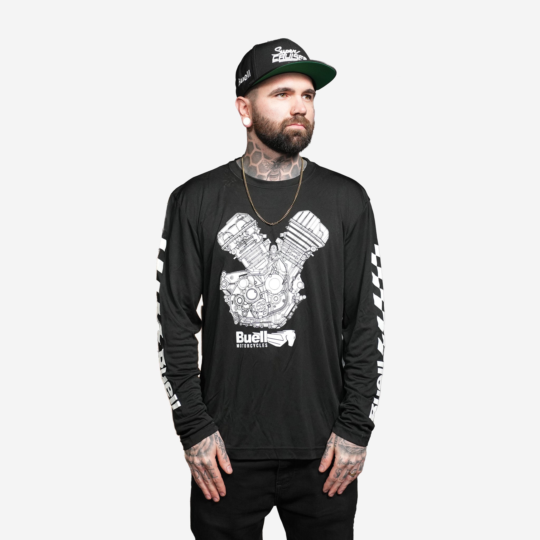 Buell V-Twin Performance Longsleeve