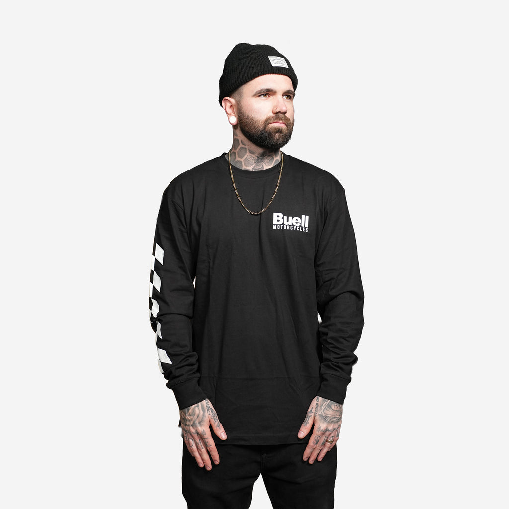 Buell Racer Long Sleeve (Black)