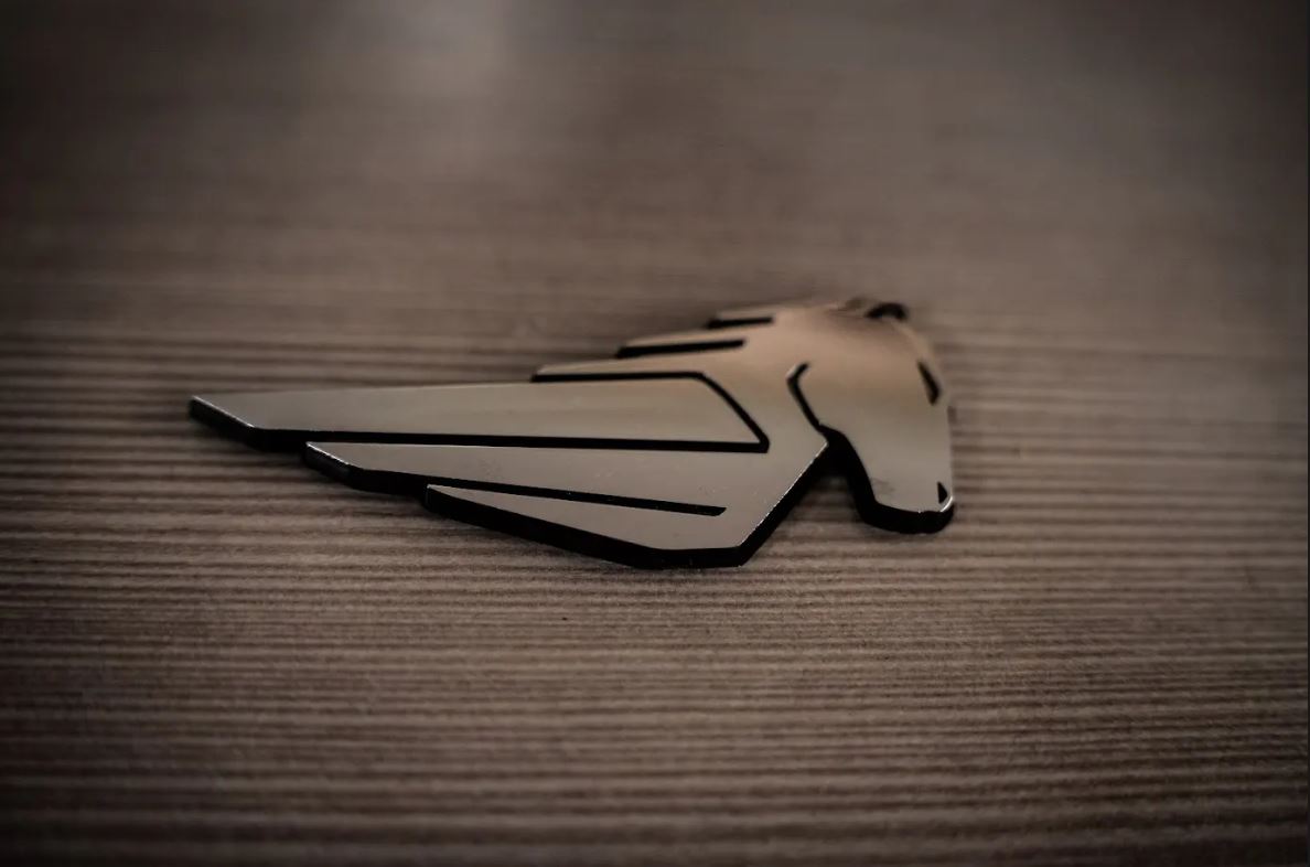 Buell Chrome Badge (Pegasus)