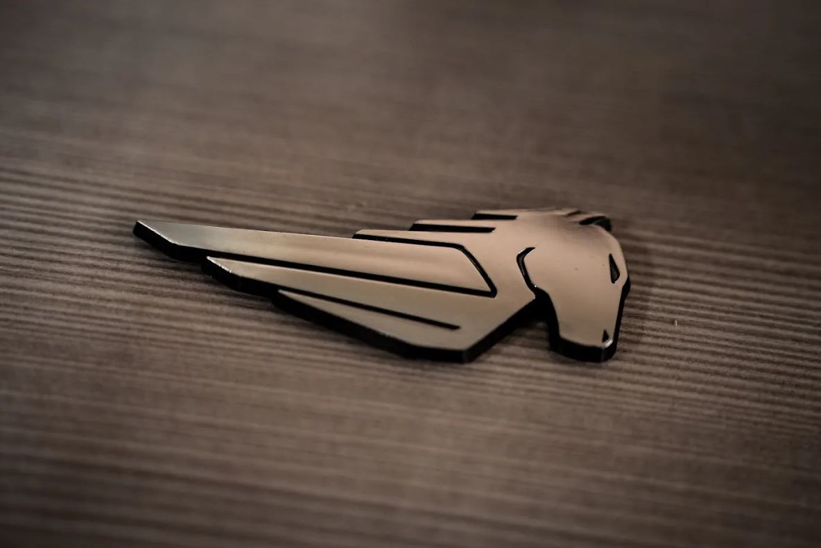 Buell Chrome Badge (Pegasus)