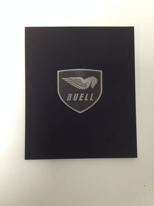 2010 Model Year Buell Product, Ruthless Engineering Book, includes Buell Sticker 2010MYBuellBook