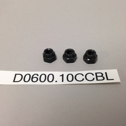 M6 X 1.0, SPRINGLOCK, CLASS 8, BLACK CHROMATE NUT (D0600.10CCBL Rev A1)