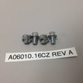 M6-1.0 X 10, HEX/TORX FLANGE HD, CLASS 10.9 SCREW, CLEAR ZINC (A06010.16CZ Rev A)