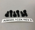 M6-1.0 X 20 HEX HEAD SCREW, CLASS 10.9, ZINKLAD BLACK