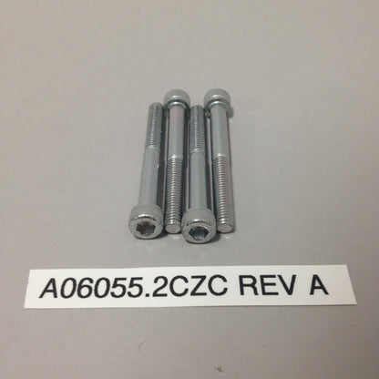 M6-1.0 X 55 SHCS, CLASS 10.9, ZINKLAD CLEAR SCREW (A06055.2CZC Rev A)