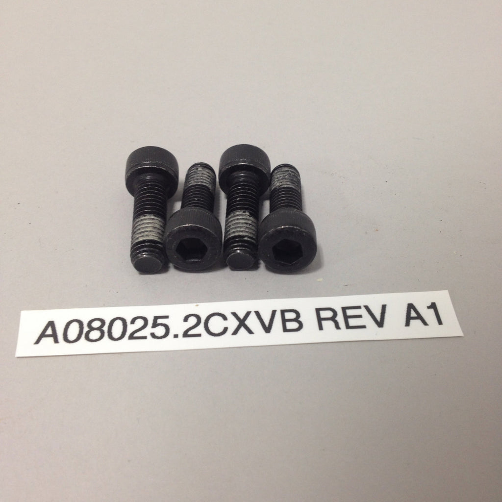 M8-1.25 X 25 SHCS, CLASS 10.9, W/SCOTCHGRIP, BLACK OLIVE SCREW (A08025.2CXVB Rev A1)