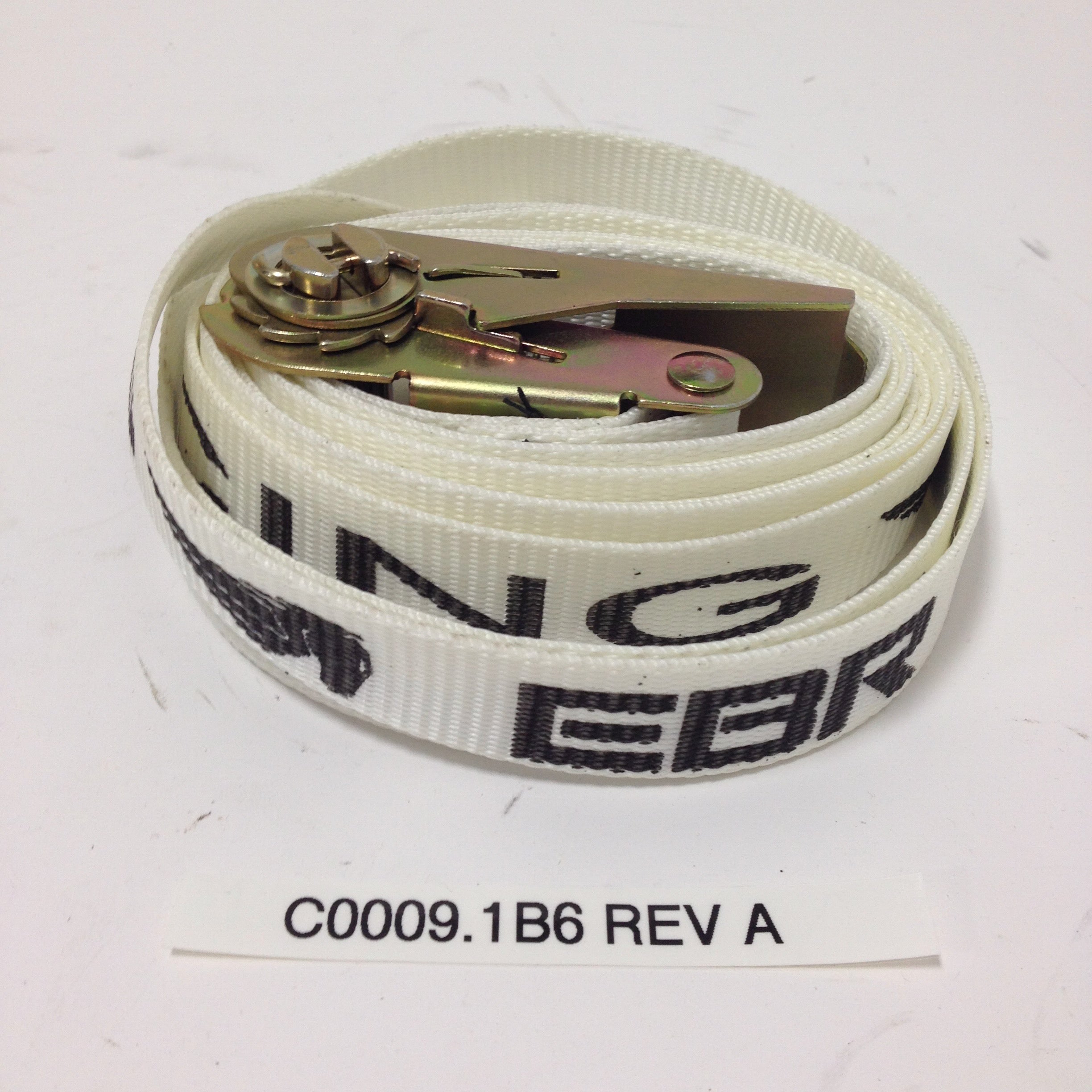 TIE DOWN, RATCHET, 126" (C0009.1B6 Rev A)