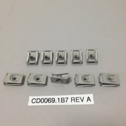 M6 Speed Clip w/ Retaining feature (CD0069.1B7 Rev A)