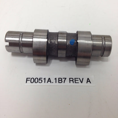 CAMSHAFT, INTAKE, REAR, SWIRL 1 F0051A.1B7 Rev A